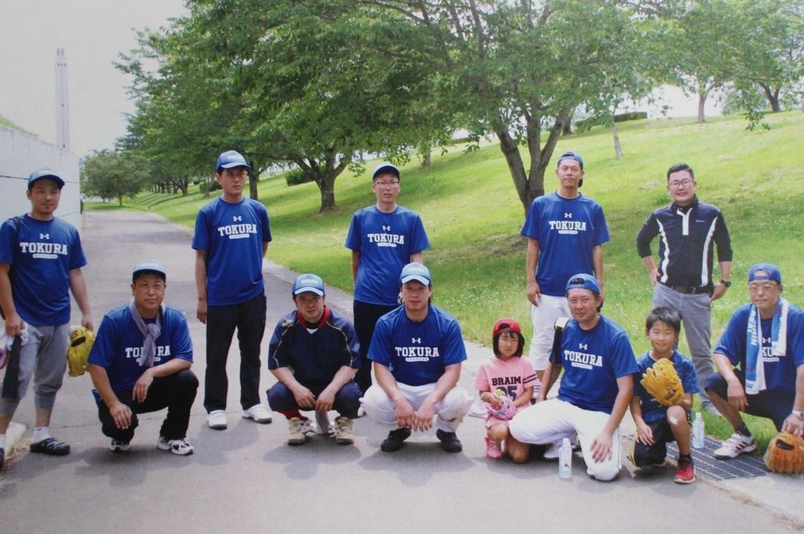 角田市のソフトボール大会に毎年参加